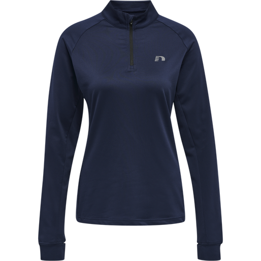 WOMEN'S CORE MIDLAYER, BLACK IRIS, packshot