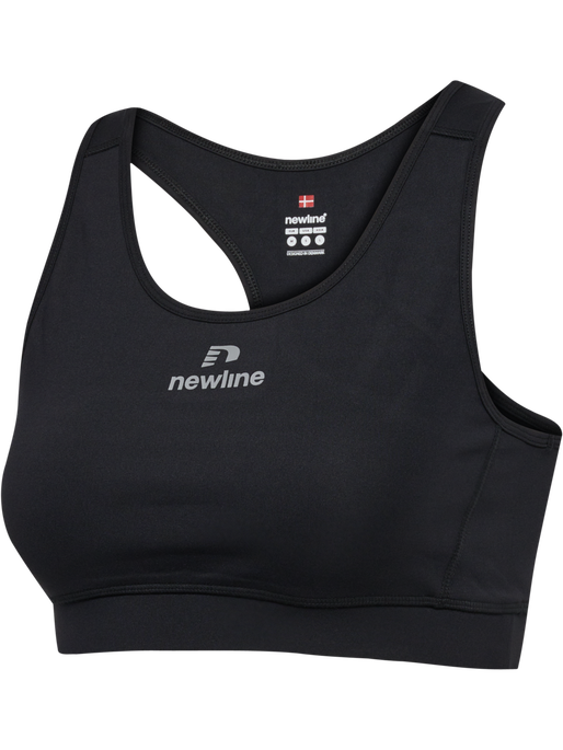nwlLEAN SPORTS BRA, BLACK, packshot
