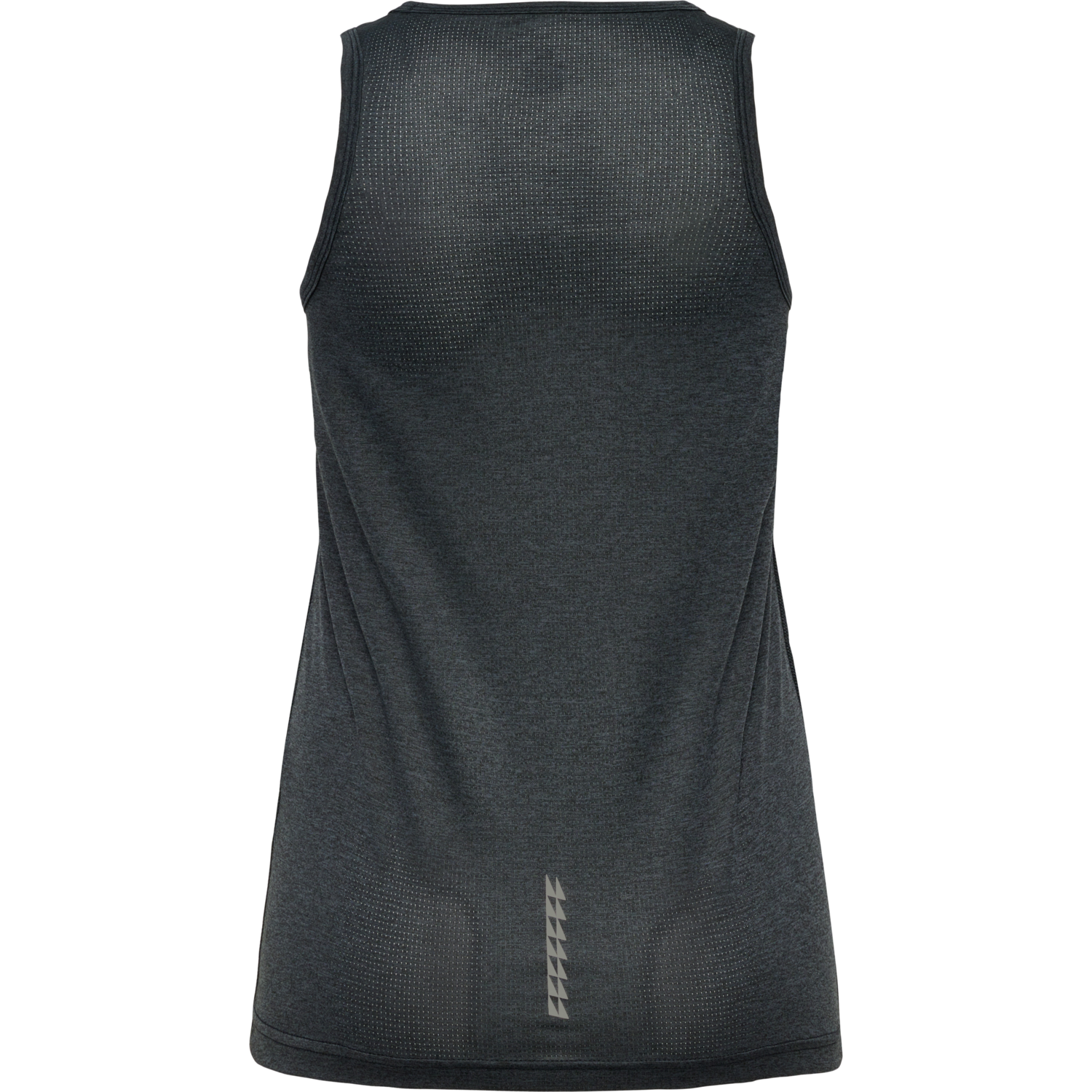 nwlFONTANA SINGLET WOMAN, BLACK MELANGE, packshot
