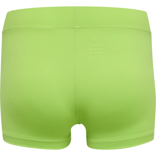 WOMEN CORE ATHLETIC HOTPANTS, GREEN FLASH, packshot
