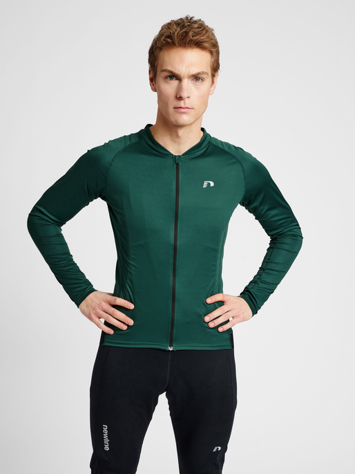 MENS CORE BIKE L/S JERSEY, SEA MOSS, model