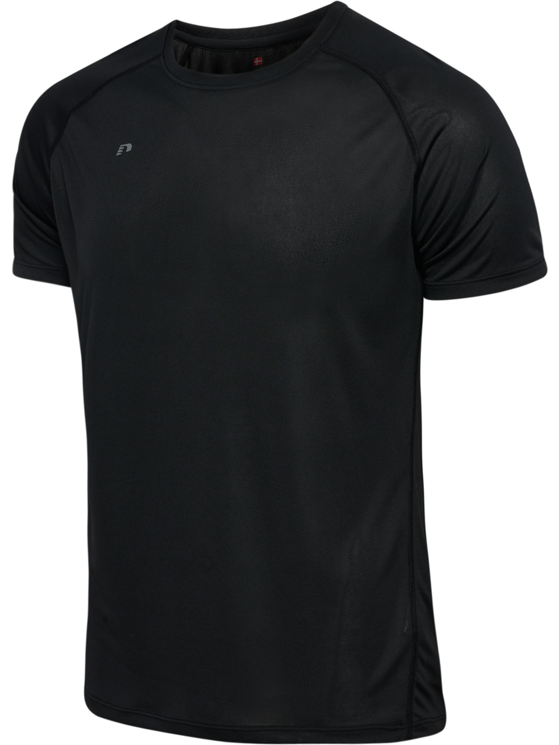 nwlBEAT T-SHIRT, BLACK, packshot