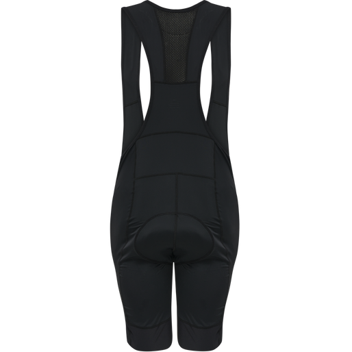 MENS CORE BIKE PANEL BIB SHORTS, BLACK, packshot