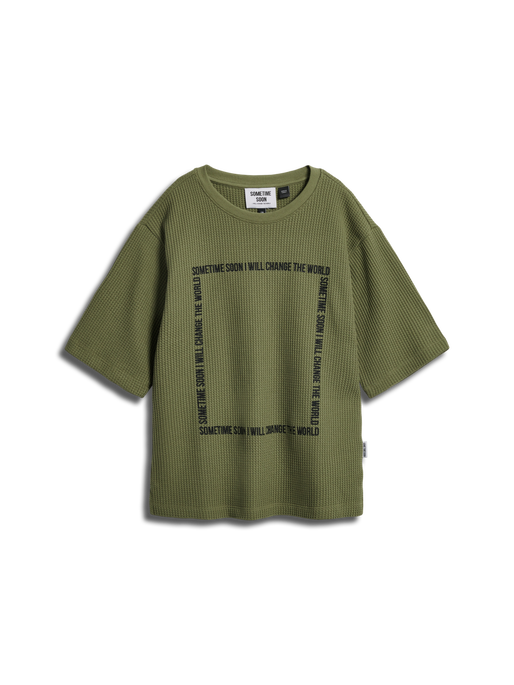 stsJACOB T-SHIRT S/S, OLIVE BRANCH, packshot