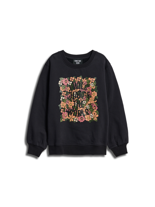 stsKATHY SWEATSHIRT, BLACK, packshot