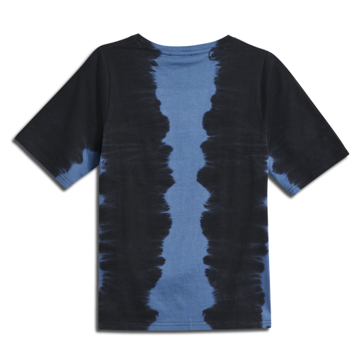 stsRIVER T-SHIRT S/S, TRUE BLUE/BLACK, packshot