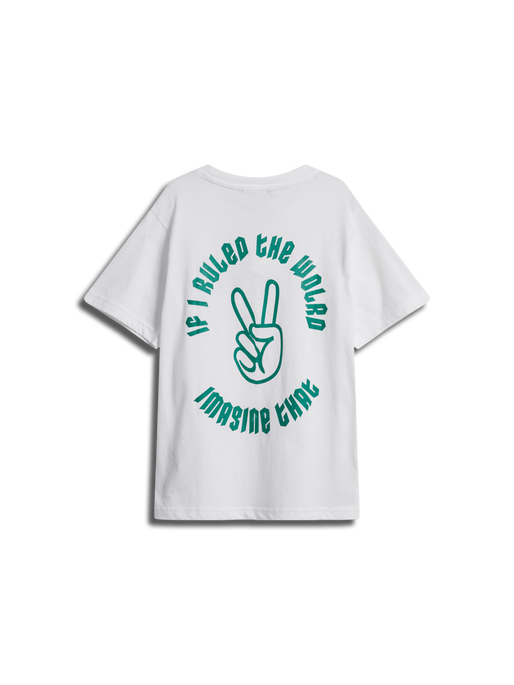 stsCROWN T-SHIRT S/S, BRIGHT WHITE, packshot