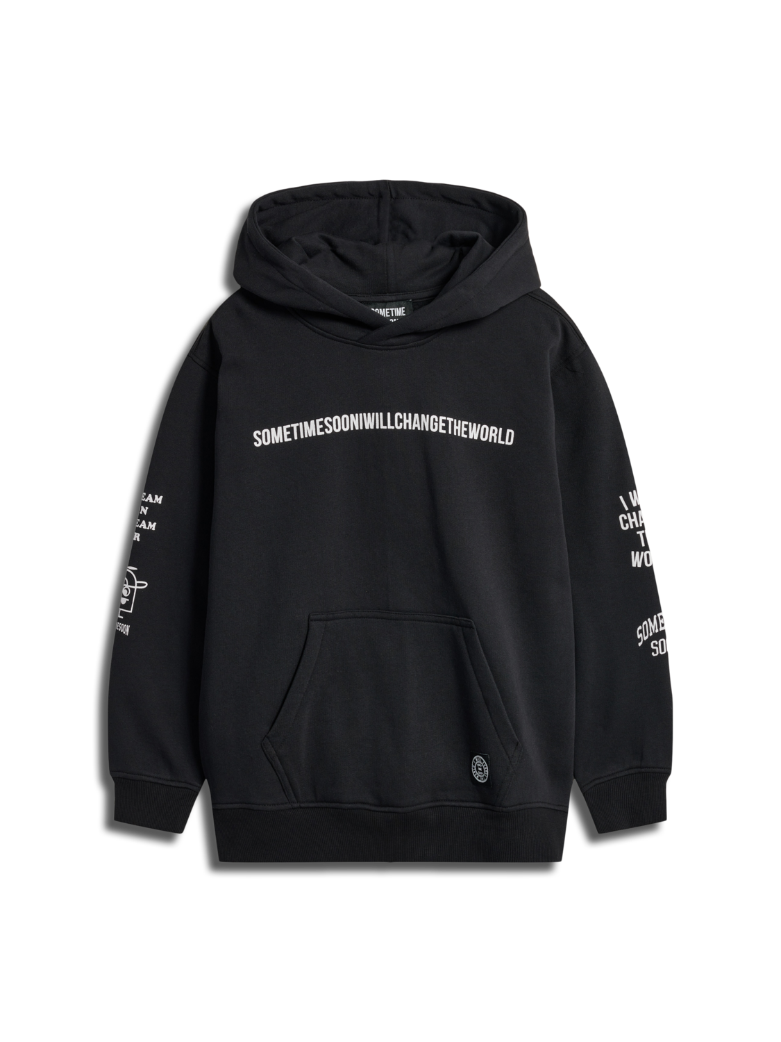 stsORTEGA HOODIE, BLACK, packshot