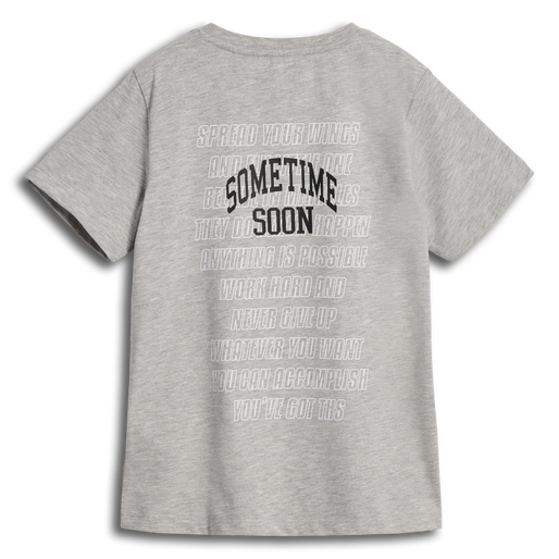 stmEMPOWER T-SHIRT S/S, GREY MELANGE, packshot