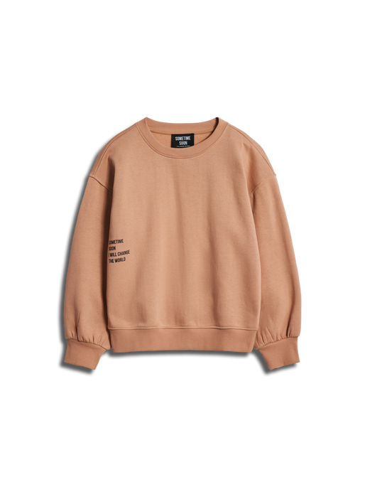 stsIRIS SWEATSHIRT, CAFE AU LAIT, packshot