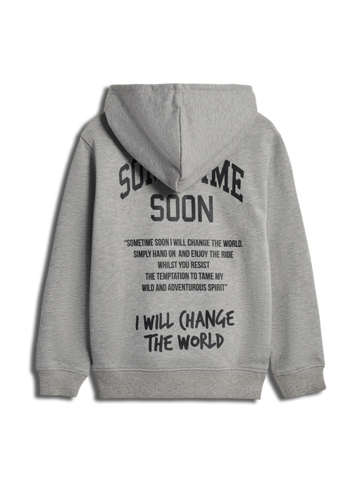 stsDIMAS HOODIE, LIGHT GREY MELANGE stsDIMAS HOODIE, LIGHT GREY MELANGE, packshot