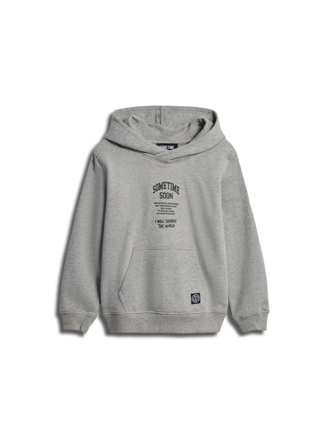stsDIMAS HOODIE, LIGHT GREY MELANGE, packshot