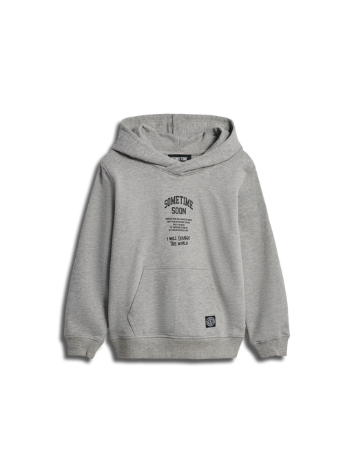 stsDIMAS HOODIE, LIGHT GREY MELANGE stsDIMAS HOODIE, LIGHT GREY MELANGE, packshot